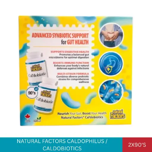 [013684] NATURAL FACTORS CALDOPHILUS / CALDOBIOTICS (2X90'S)*