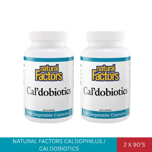 [013684] NATURAL FACTORS CALDOPHILUS / CALDOBIOTICS (2X90'S)*