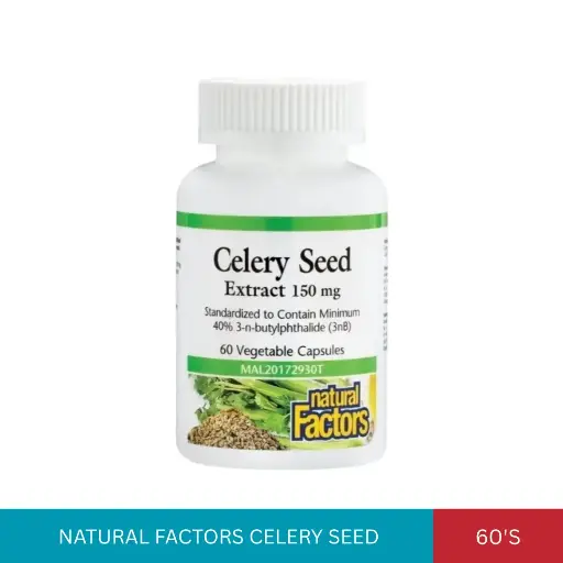 [013687] NATURAL FACTORS CELERY SEED (60'S)#