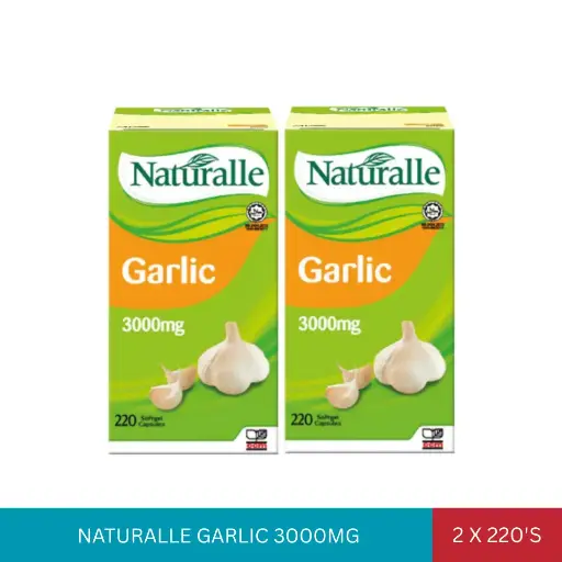 [013734] NATURALLE GARLIC 3000MG (2X220'S)