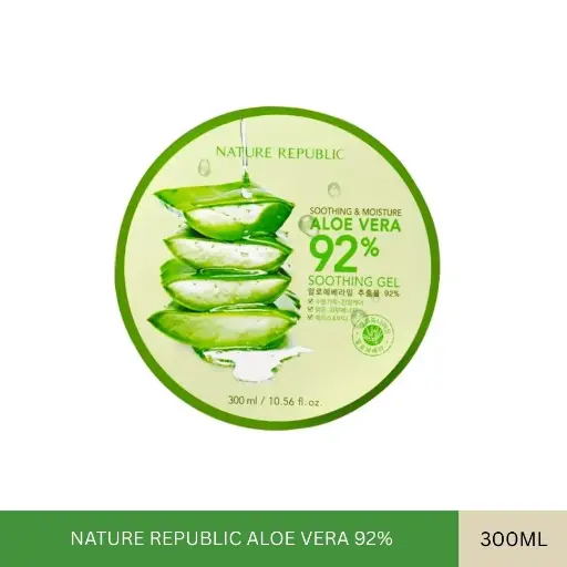 [013744] NATURE REPUBLIC ALOE VERA 92% (300ML) (1'S)
