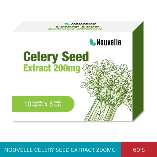 [014724] NOUVELLE CELERY SEED EXTRACT 200MG (60'S)#