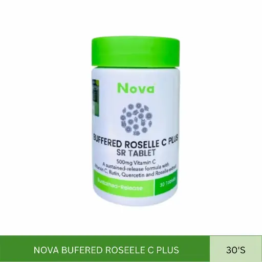 [014776] NOVA BUFFERED ROSELLE VIT C PLUS SR (30'S)*