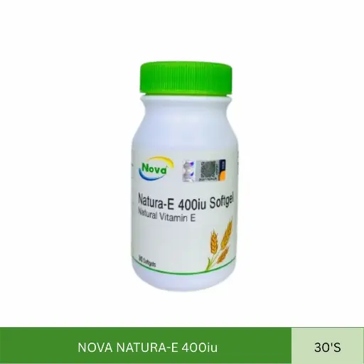[014850] NOVA NATURA-E 400IU (30'S)