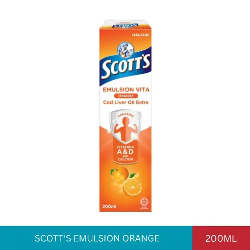 [018739] SCOTT'S EMULSION ORANGE (200ML)#