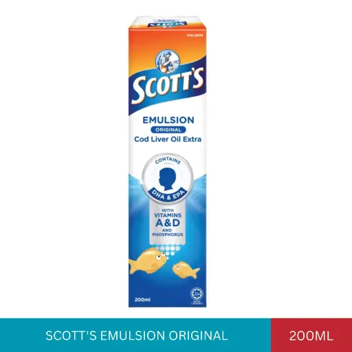 [018742] SCOTT'S EMULSION ORIGINAL (200ML)#