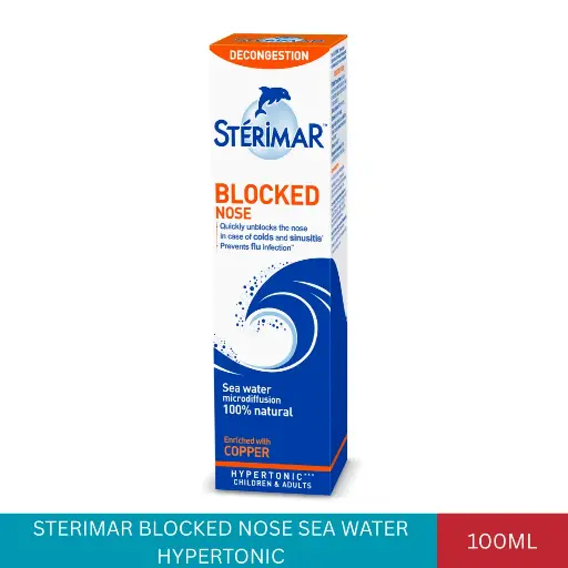 [020131] STERIMAR BLOCKED NOSE SEA WATER HYPERTONIC (100ML)#