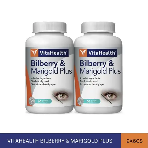 [022225] VITAHEALTH BILBERRY & MARIGOLD PLUS (2x60'S)