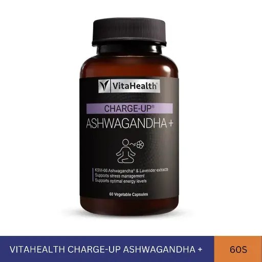 [022232] VITAHEALTH CHARGE-UP ASHWAGANDHA PLUS (60'S)