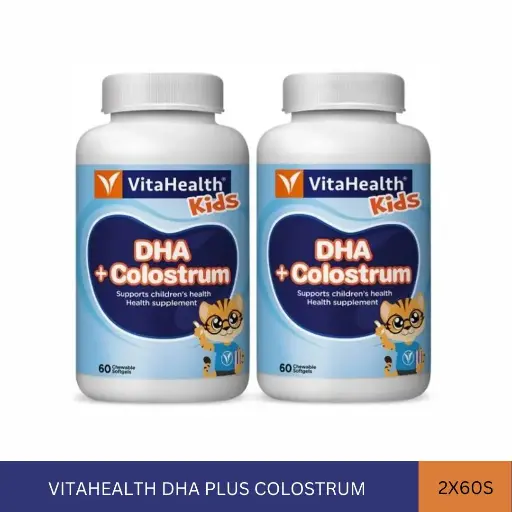 [022246] VITAHEALTH DHA PLUS COLOSTRUM (2x60'S)