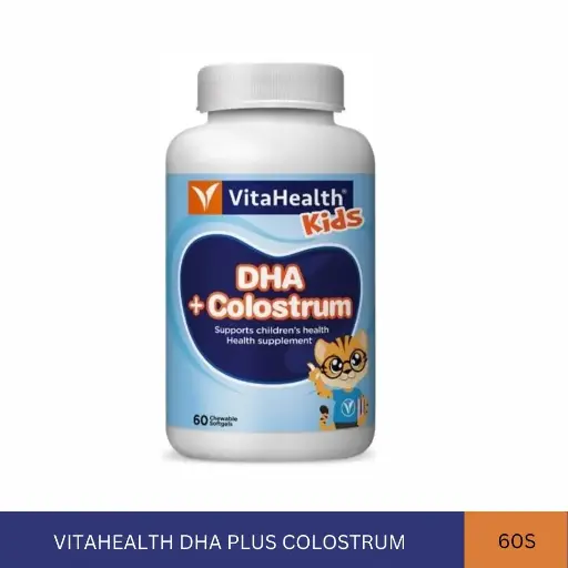 [022247] VITAHEALTH DHA PLUS COLOSTRUM (60'S)