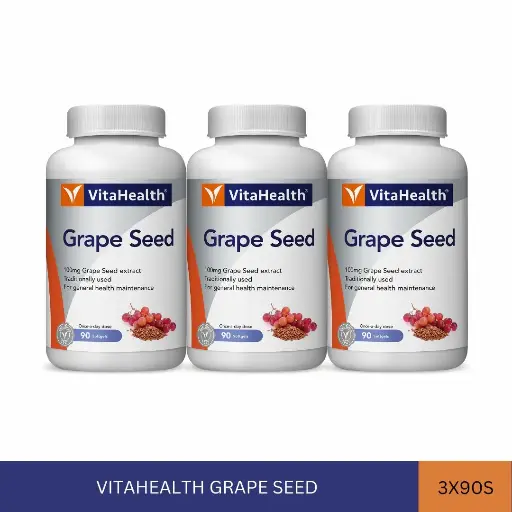 [022262] VITAHEALTH GRAPE SEED (3X90'S)