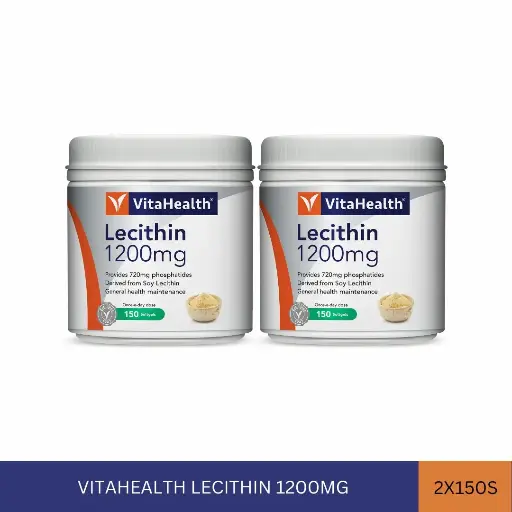 [022279] VITAHEALTH LECITHIN 1200MG (2x150'S)