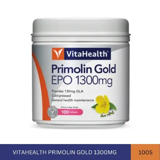 [022302] VITAHEALTH PRIMOLIN GOLD 1300MG (100'S)