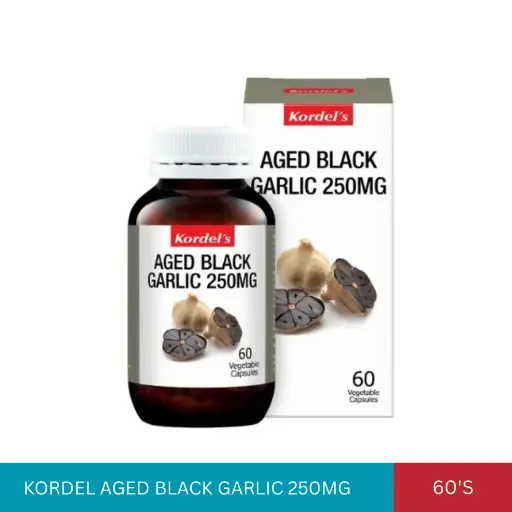 [022374] KORDEL AGED BLACK GARLIC 250MG (60'S)