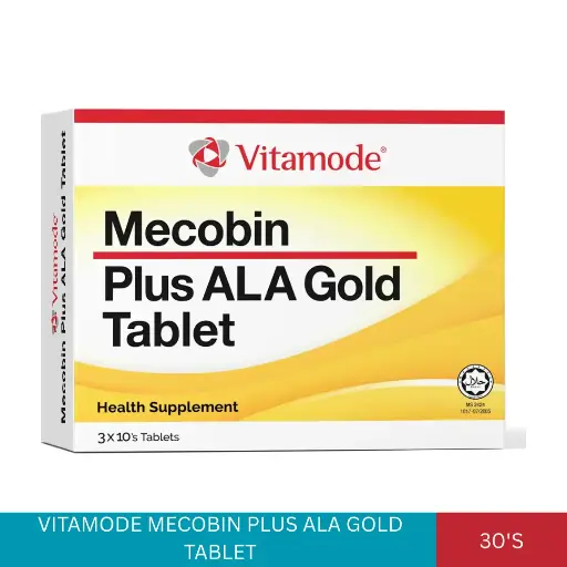 [022393] VITAMODE MECOBIN PLUS ALA GOLD TABLET (3X10'S)#