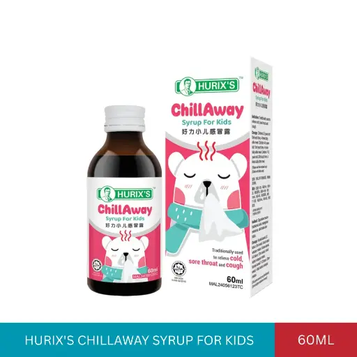 [023371] HURIX'S CHILLAWAY SYRUP FOR KIDS (60ML)#