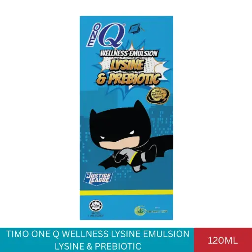 [023595] TIMO ONE Q WELLNESS LYSINE EMULSION LYSINE & PREBIOTIC (120ML)#