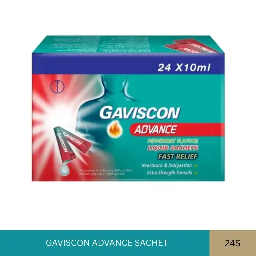[024215] GAVISCON ADVANCE SACHET (24'S)