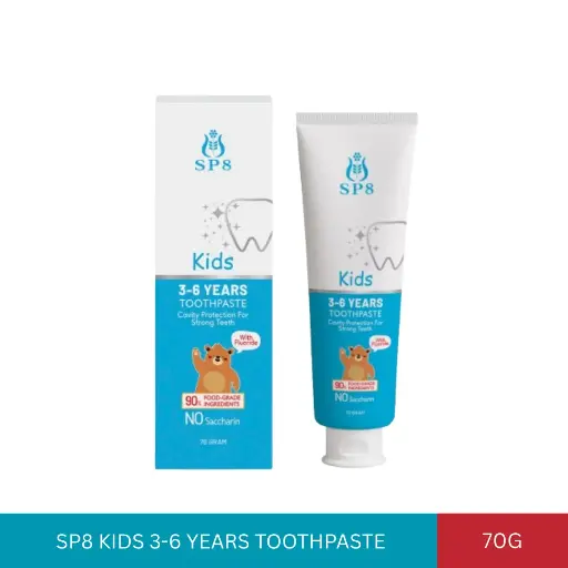 [024921] SP8 KIDS 3-6 YEARS TOOTHPASTE (70G)
