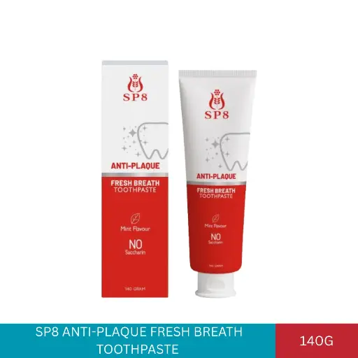 [024923] SP8 ANTI-PLAQUE FRESH BREATH TOOTHPASTE (140G)