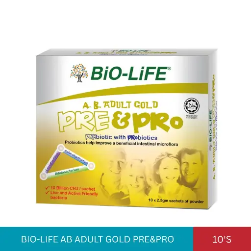 [002560] BIO-LIFE AB ADULT GOLD PRE&PRO (10'S)