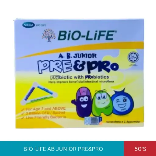 [002566] BL AB JUNIOR PRE & PRO VANILLA (50'S)
