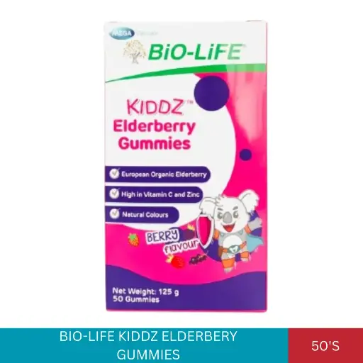 [025659] BL KIDDZ ELDERBERRY GUMMIES (50'S)#