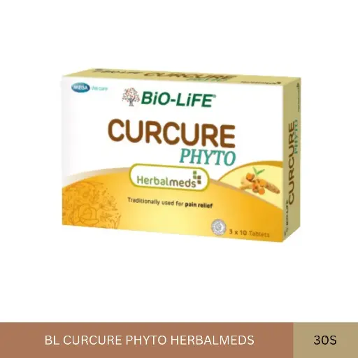 [002606] BL CURCURE PHYTO HERBALMEDS (30'S)