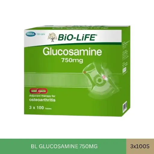 [002628] BL GLUCOSAMINE 750MG (3X100'S)