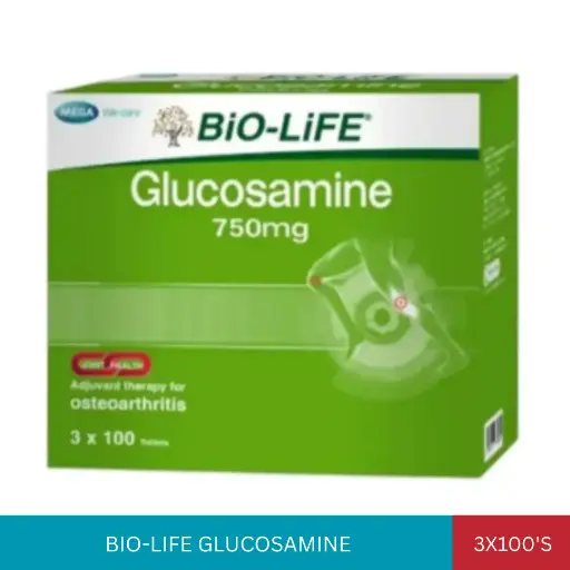 [002628] BL GLUCOSAMINE 750MG (3X100'S)