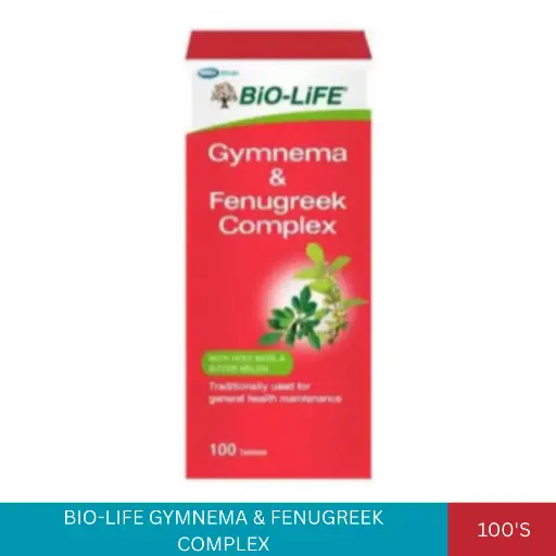 [002631] BL GYMNEMA & FENUGREEK COMPLEX (100'S)
