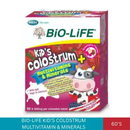 [002650] BL KIDS COLOSTRUM MULTIVITAMINS & MINERAL (60'S)