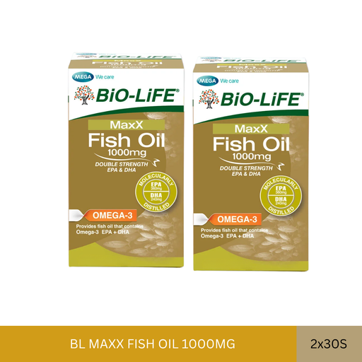 [002658] BL MAXX FISH OIL 1000MG (2X30'S)