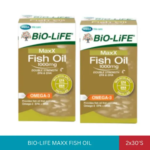 [002658] BL MAXX FISH OIL 1000MG (2X30'S)