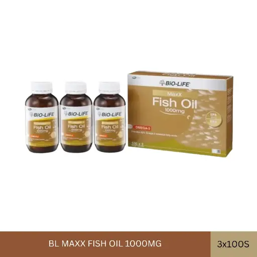 [002660] BL MAXX FISH OIL 1000MG (3X100'S)