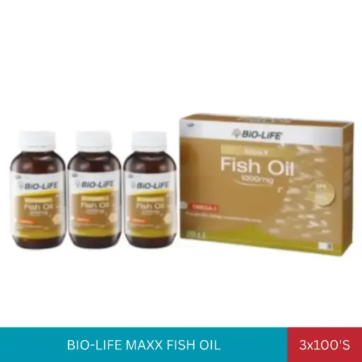 [002660] BL MAXX FISH OIL 1000MG (3X100'S)