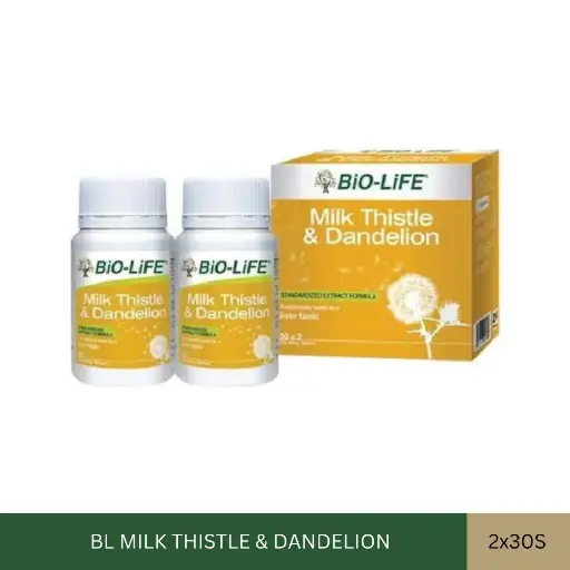 [002664] BL MILK THISTLE & DANDELION (2X30'S)