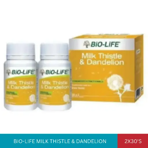 [002664] BL MILK THISTLE & DANDELION (2X30'S)