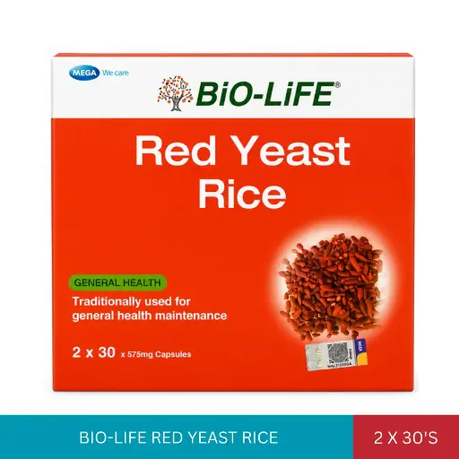 [002709] BIO-LIFE RED YEAST RICE (2x30'S)