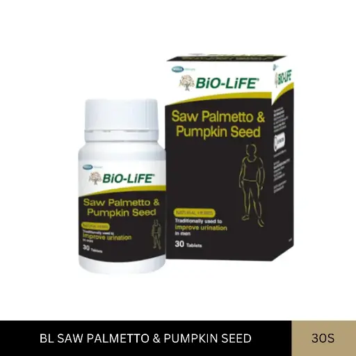 [002715] BL SAW PALMETTO & PUMPKIN SEED (30'S)