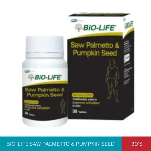 [002715] BL SAW PALMETTO & PUMPKIN SEED (30'S)