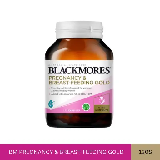 [002845] BM PREGNANCY & BREAST-FEEDING GOLD (120'S)