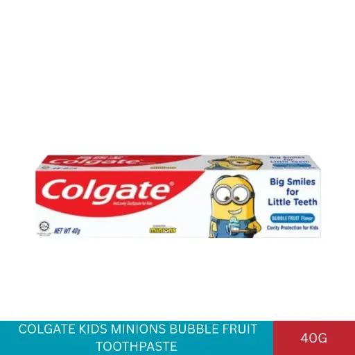 [004072] COLGATE KIDS MINIONS BUBBLE FRUIT TOOTHPASTE (40G)