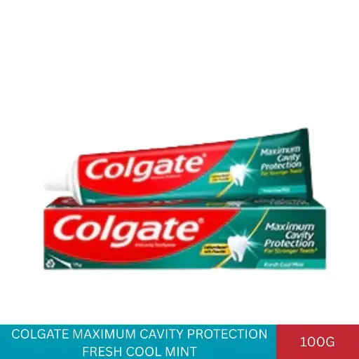 [004077] COLGATE MAXIMUM CAVITY PROTECTION FRESH COOL MINT (100G)#