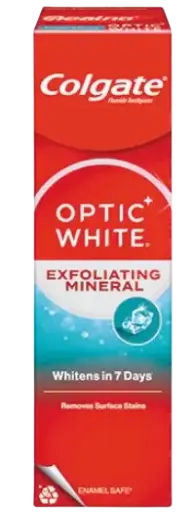 [004097] COLGATE OPTIC WHITE EXFOLIATING MINERAL SINGLE (100G)#