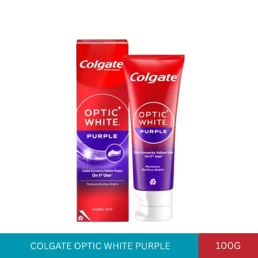 [004101] COLGATE OPTIC WHITE PURPLE (100G)#