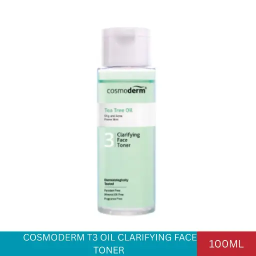 [004523] COSMODERM T3 OIL CLARIFYING FACE TONER (100ML)#