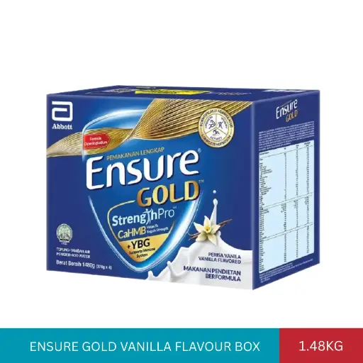 [006394] ENSURE GOLD VANILLA FLAVOUR BOX (1.48KG)#