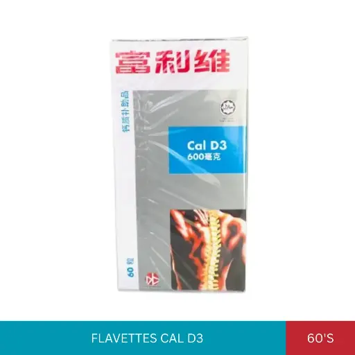 [007371] FLAVETTES CAL D3 600MG (60'S)#